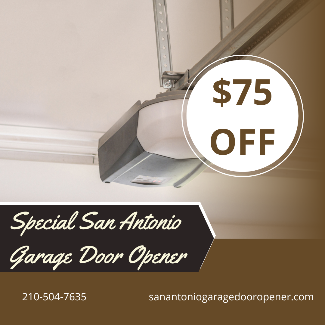 coupon San Antonio Garage Door Opener